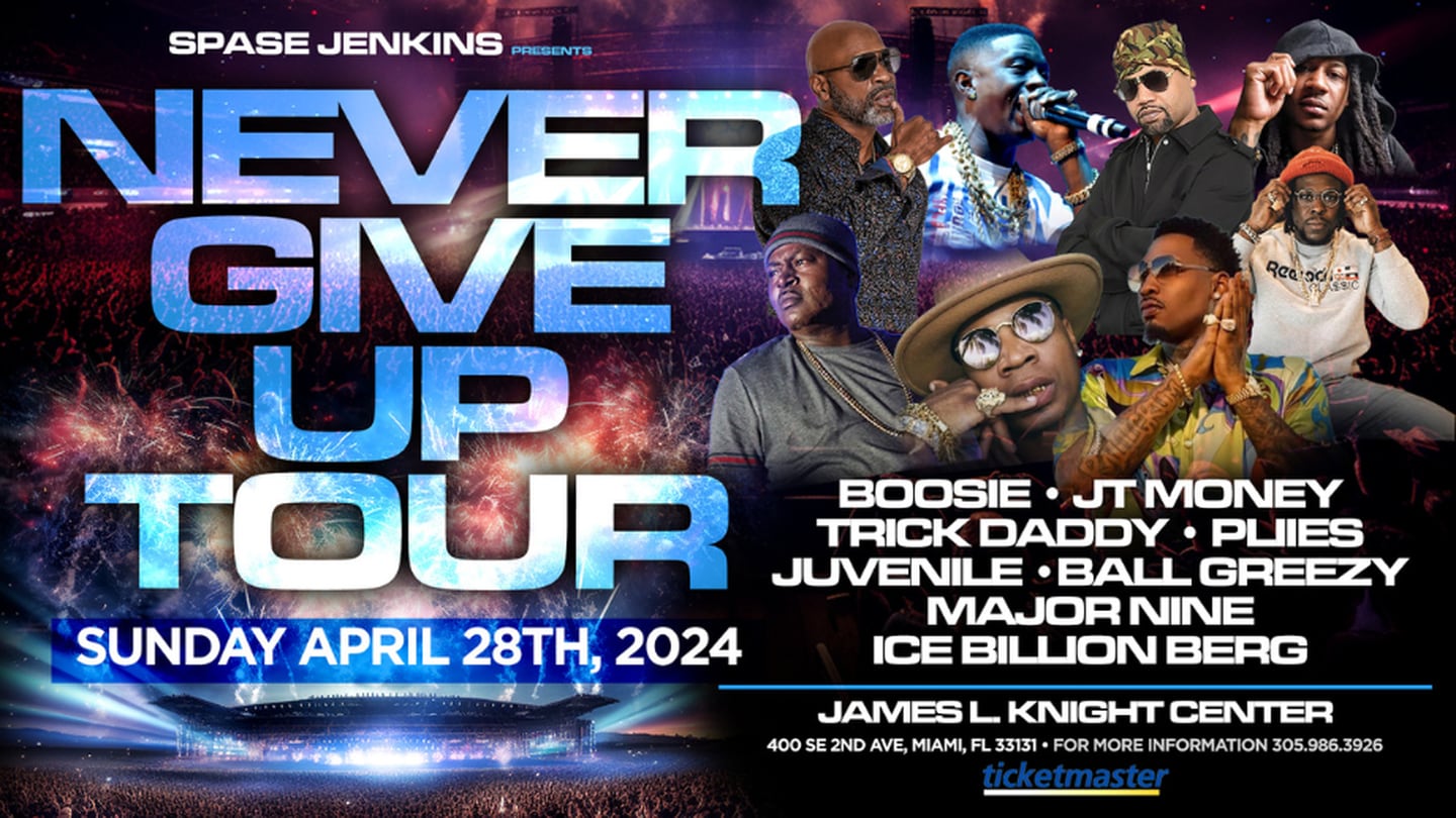 Win tickets to The Never Give Up Tour!  