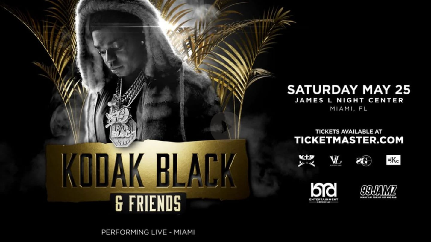 Win tickets to see Kodak Black LIVE! 