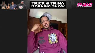 T.I interview with the Trick and Trina Morning Show