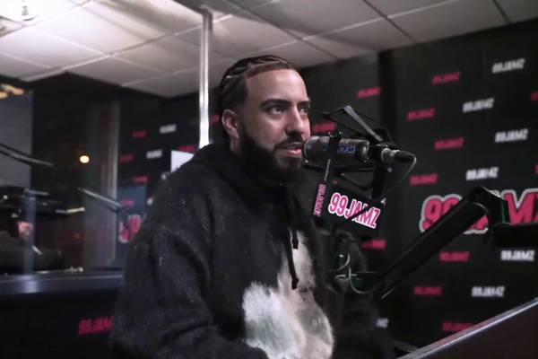 French Montana hangs out with DJ Entice at Da Crib
