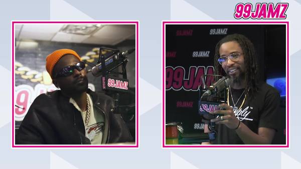 AB sits with DJLucky C on 99JAMZ