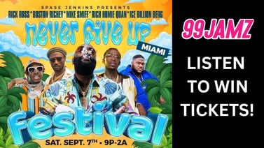 Win tickets to The Never Give Up Festival!  