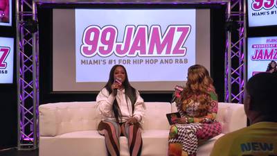 Trina JAMZ LIVE interview with Supa Cindy from the Pac Jam Morning Show