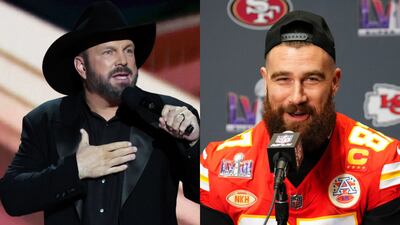 Garth Brooks invites Travis Kelce to sing ‘Friends in Low Places’ at bar opening
