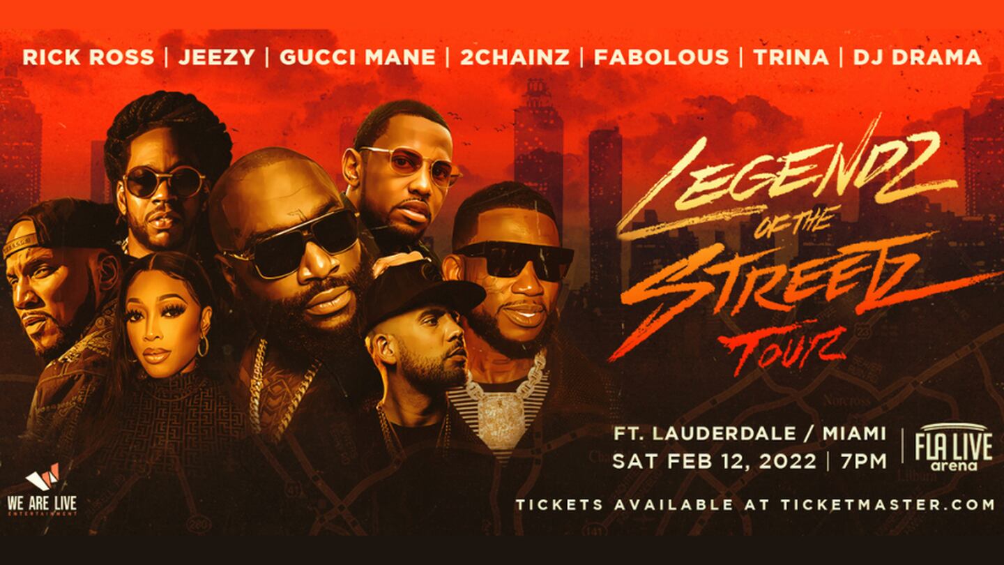 Win tickets to the Legends Of The Streets Tour!