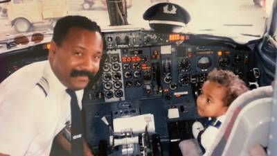 Family affair in the air: Southwest pilot, son recreate cockpit photo 29 years later
