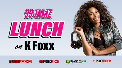 Win $100 gift card from The New Opa-Locka  Food Court with Lunch on K.Foxx!
