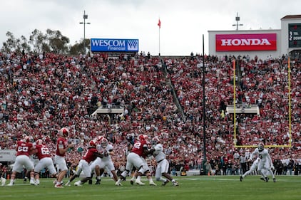 Fernando Mendoza Christopher Columbus High School Indiana University 2026 Rose Bowl Heisman