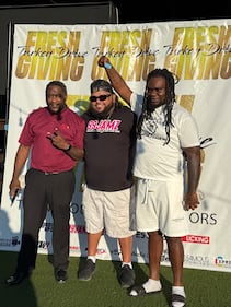 99jamz WEDR DJ Lucky C's Turkey Distribution Event 11.23