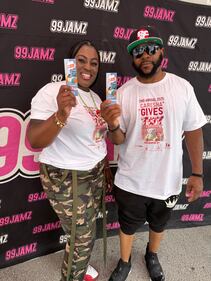 WEDR 99Jamz Caresha Gives Toy Drive 2025 Yung Miami