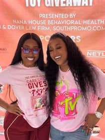 WEDR 99Jamz Caresha Gives Toy Drive 2025 Yung Miami