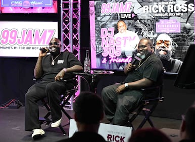 WEDR 99 Jamz Live DJ Nasty 305 & Friends Rick Ross