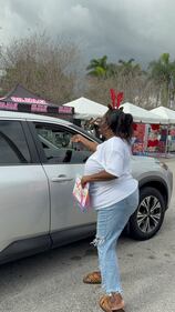 WEDR 99Jamz Caresha Gives Toy Drive 2025 Yung Miami