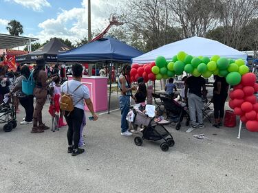WEDR 99Jamz Caresha Gives Toy Drive 2025 Yung Miami
