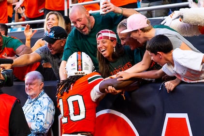 Miami Hurricanes vs NC State football - Nov 15th, 2025