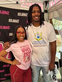 WEDR 99Jamz Caresha Gives Toy Drive 2025 Yung Miami