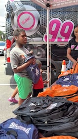 The Licking Sunrise Remote x We The Best Foundation Backpack Drive WEDR