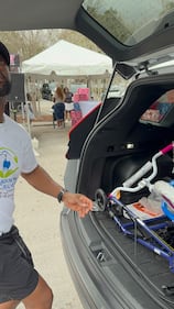 WEDR 99Jamz Caresha Gives Toy Drive 2025 Yung Miami