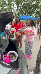 WEDR 99Jamz Caresha Gives Toy Drive 2025 Yung Miami