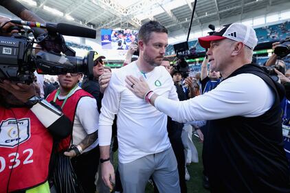 College Football Playoff Quarterfinal Capital One Orange Bowl CFP Oregon Ducks Texas Tech Red Raiders Hard Rock Stadium Miami Gardens, Florida