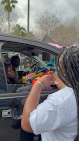WEDR 99Jamz Caresha Gives Toy Drive 2025 Yung Miami