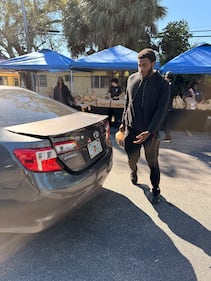 WEDR 99 Jamz DJ Nasty 305 Community Food Distribution Drive Thru