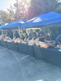 WEDR 99 Jamz DJ Nasty 305 Community Food Distribution Drive Thru