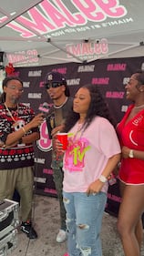 WEDR 99Jamz Caresha Gives Toy Drive 2025 Yung Miami