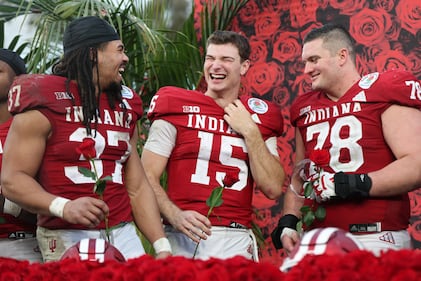 Fernando Mendoza Christopher Columbus High School Indiana University 2026 Rose Bowl Heisman