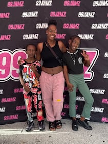 WEDR 99Jamz Caresha Gives Toy Drive 2025 Yung Miami