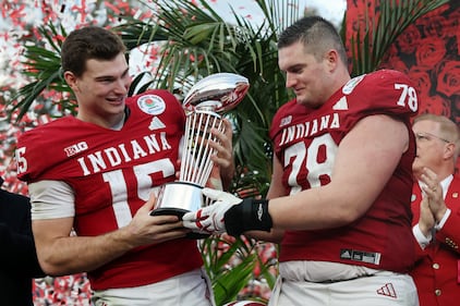 Fernando Mendoza Christopher Columbus High School Indiana University 2026 Rose Bowl Heisman