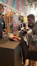 We The Best Foundation x Snipes Backpack Drive at Snipes Miami Beach