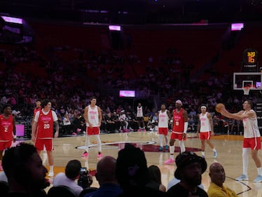 CMG Miami Miami HEAT Red, White, and Pink Game