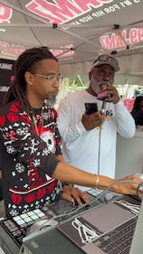 WEDR 99Jamz Caresha Gives Toy Drive 2025 Yung Miami
