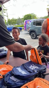 The Licking Sunrise Remote x We The Best Foundation Backpack Drive WEDR