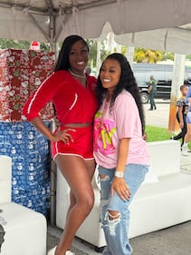 WEDR 99Jamz Caresha Gives Toy Drive 2025 Yung Miami