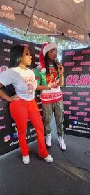 WEDR 99Jamz Yung Miami Toy drive 12-21-24