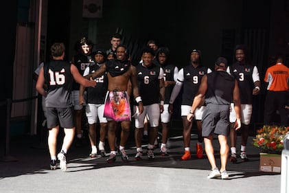 Miami Hurricanes vs NC State football - Nov 15th, 2025