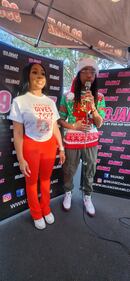 WEDR 99Jamz Yung Miami Toy drive 12-21-24