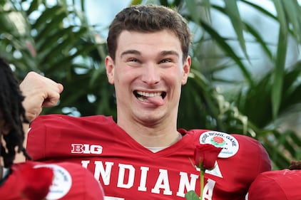 Fernando Mendoza Christopher Columbus High School Indiana University 2026 Rose Bowl Heisman