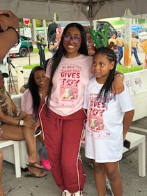 WEDR 99Jamz Caresha Gives Toy Drive 2025 Yung Miami