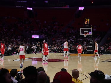 CMG Miami Miami HEAT Red, White, and Pink Game