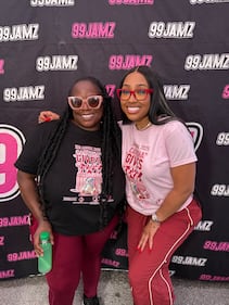 WEDR 99Jamz Caresha Gives Toy Drive 2025 Yung Miami