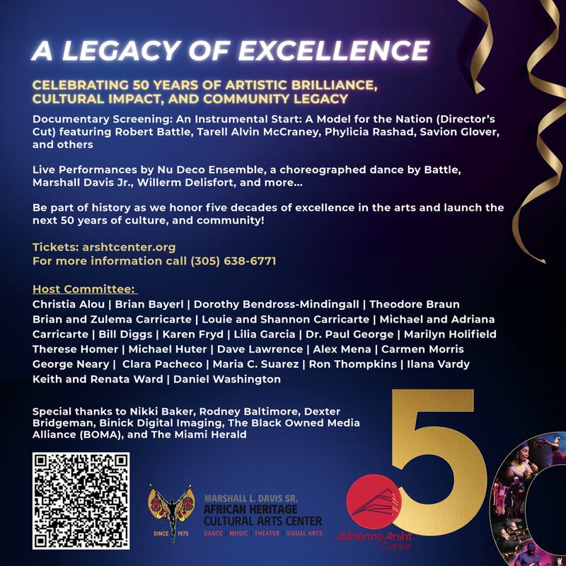 WEDR WHQT 99 Jamz Hot 105 The Marshall L. Davis, Sr. African Heritage Cultural Arts Center
