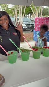 WEDR 99Jamz Caresha Gives Toy Drive 2025 Yung Miami