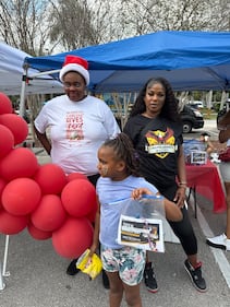 WEDR 99Jamz Caresha Gives Toy Drive 2025 Yung Miami
