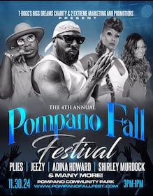 WEDR WHQT 99 Jamz Hot 105 Pompano Fall Festival Plies, Jeezy, Adina Howard, Shirley Murdock