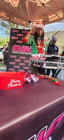 WEDR 99Jamz Yung Miami Toy drive 12-21-24