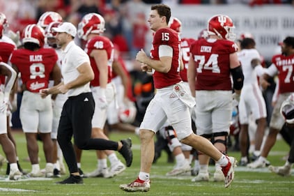 Fernando Mendoza Christopher Columbus High School Indiana University 2026 Rose Bowl Heisman