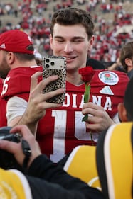 Fernando Mendoza Christopher Columbus High School Indiana University 2026 Rose Bowl Heisman